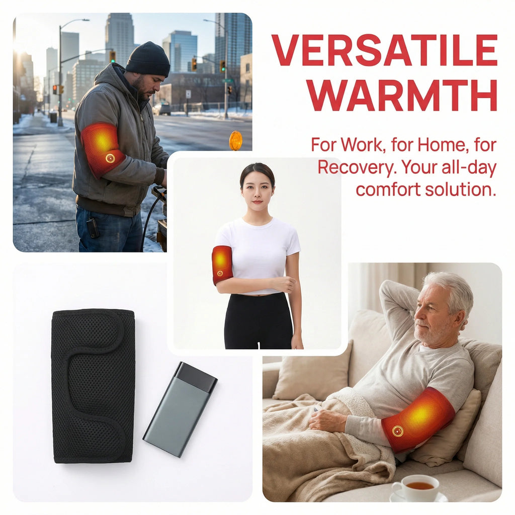 Massage and Heat Arm Pads