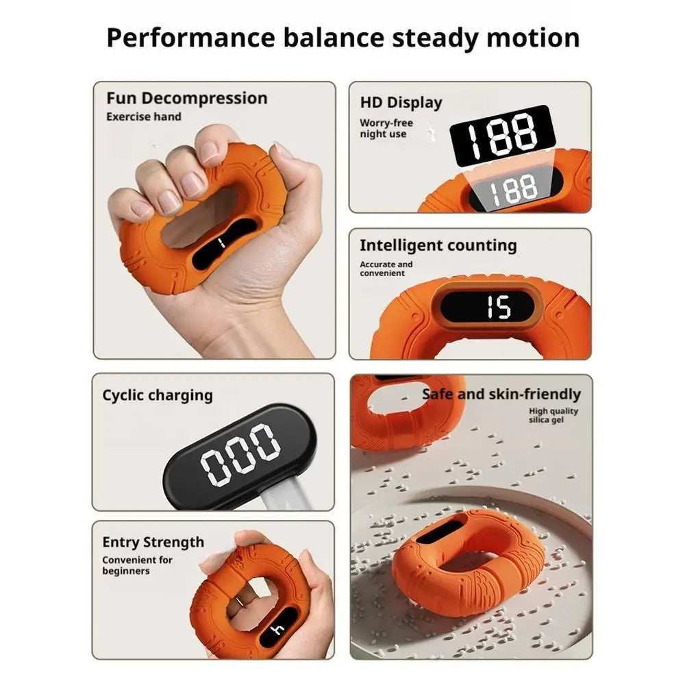 Kinetic Bluetooth Hand Gripper