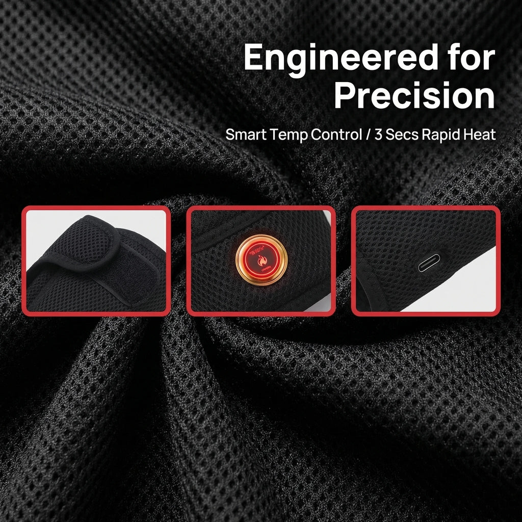 Massage and Heat Arm Pads