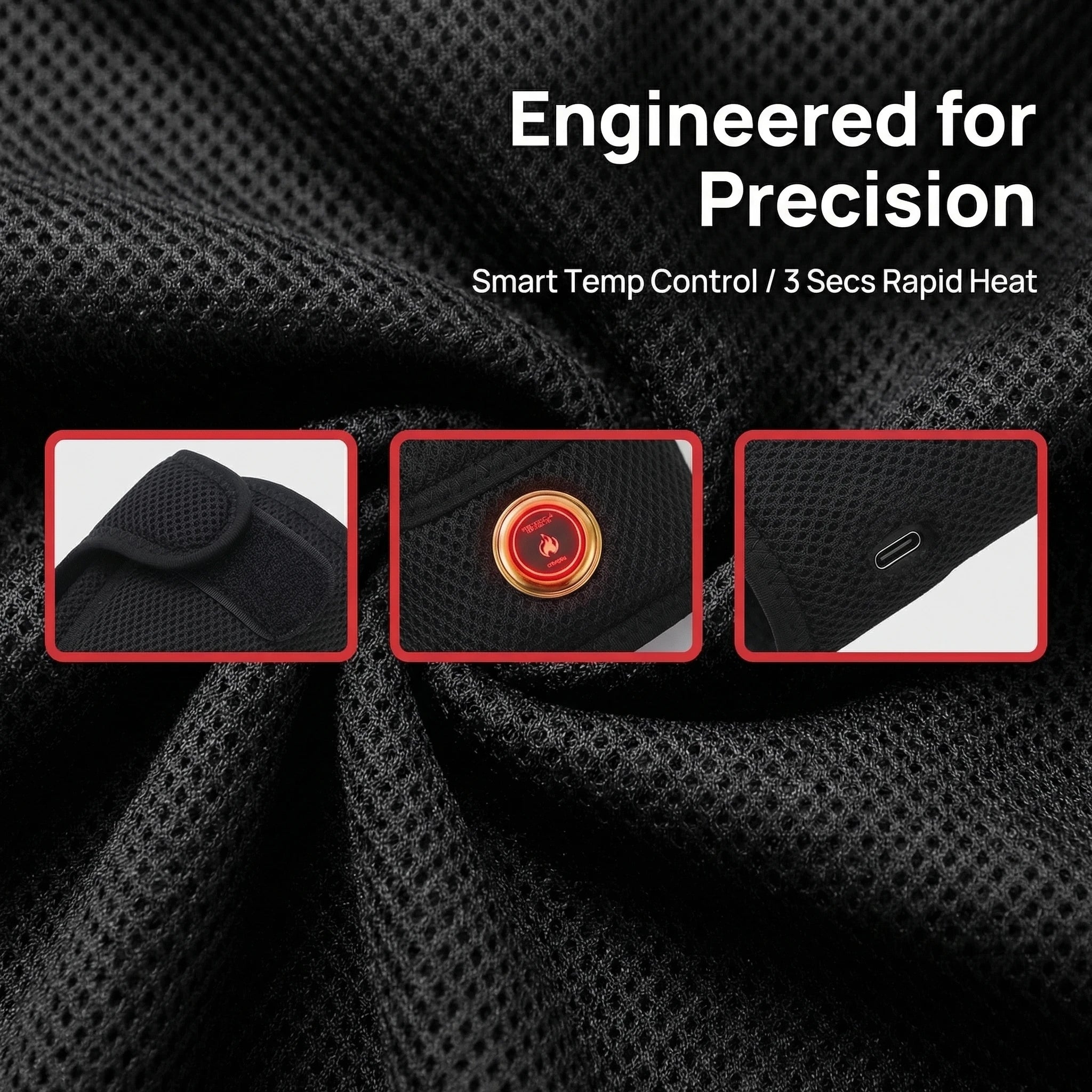 Massage and Heat Arm Pads