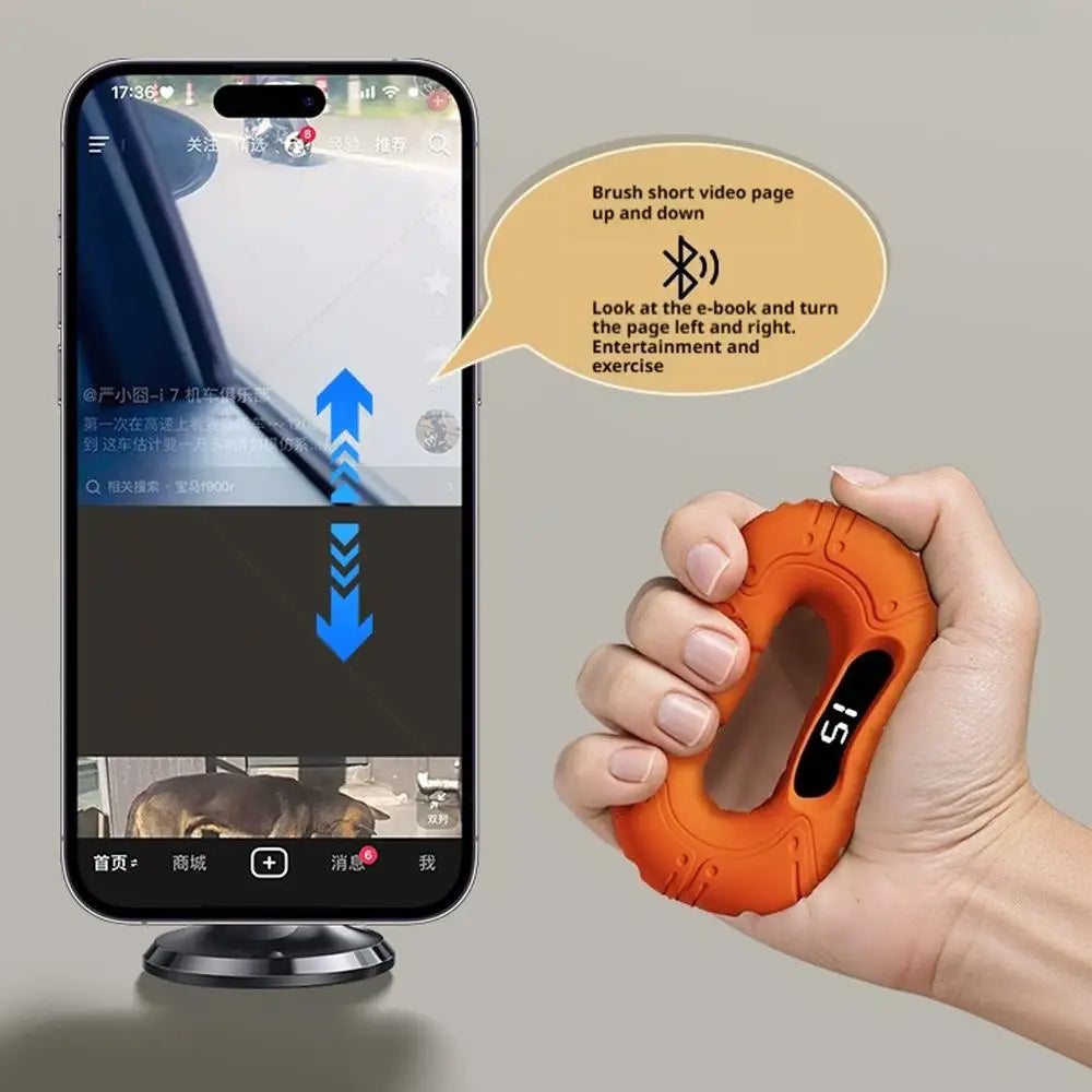 Kinetic Bluetooth Hand Gripper