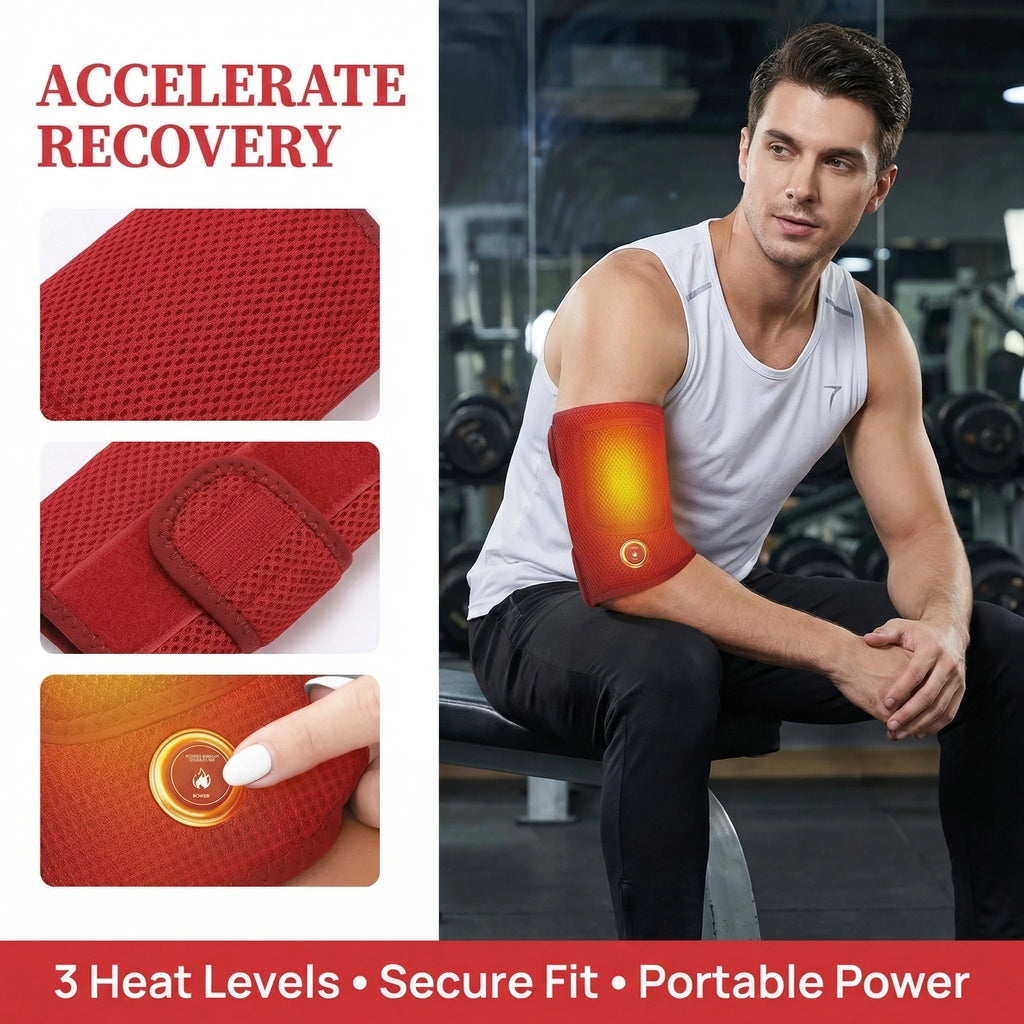 Massage and Heat Arm Pads
